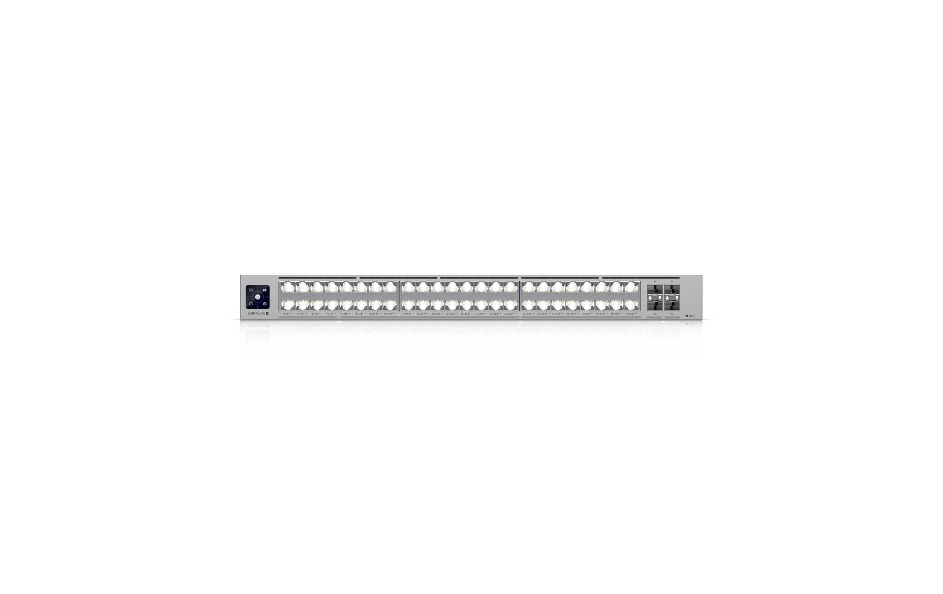 Ubiquiti Managed Switch – 32×10G, 16×2.5G, 4×SFP28, L3, PoE++ 1080 W, 1U