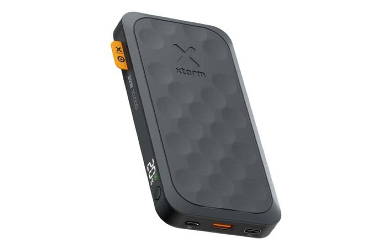 Xtorm Fuel Series 5 Powerbank 10'000 mAh – 20 W PD, 2× USB-C, 1× USB-A, schwarz