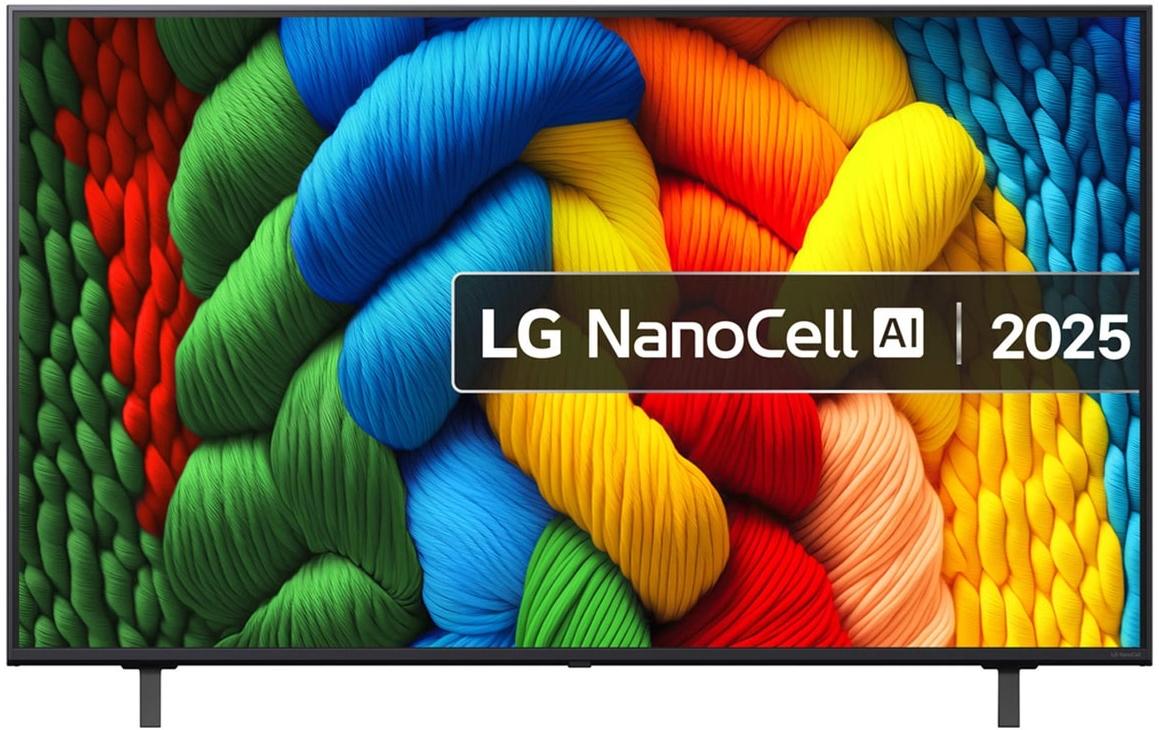 LG 55NANO80A6B – 55" Fernseher – 4K UHD – NanoCell – webOS 25 – 60 Hz – HDR10+