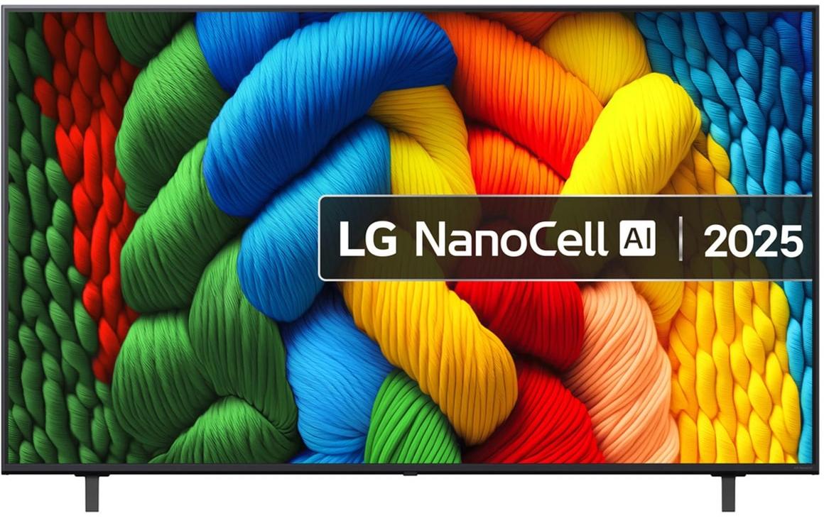LG 65NANO80A6B – 65" Fernseher – 4K UHD – NanoCell – webOS 25 – 60 Hz – HDR10+, HLG