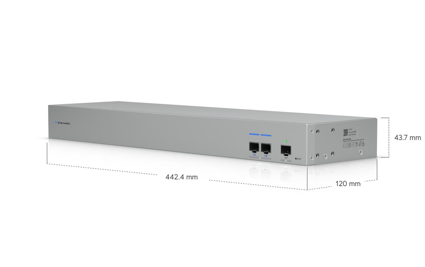 Ubiquiti Switch – 1× 1G, 3× SFP+, 19", 1U