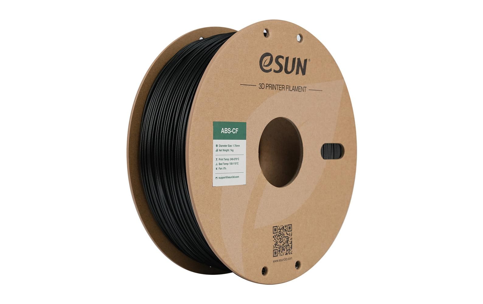 eSUN Filament ABS CF Schwarz – 1,75 mm