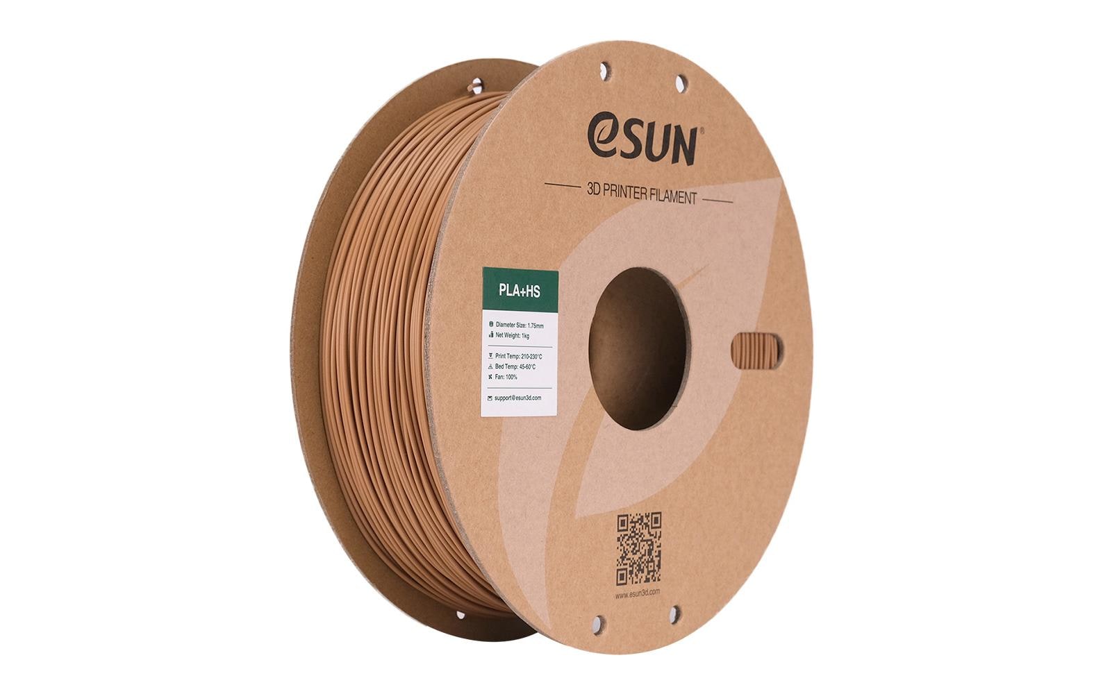 eSUN Filament – PLA+ HS, 1,75 mm, Hellbraun