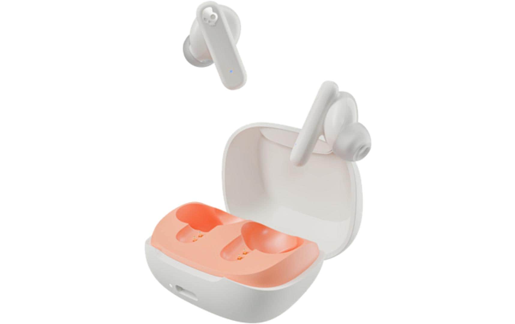 Skullcandy Smokin Buds TWS In-Ear – mit Ladecase, Weiss
