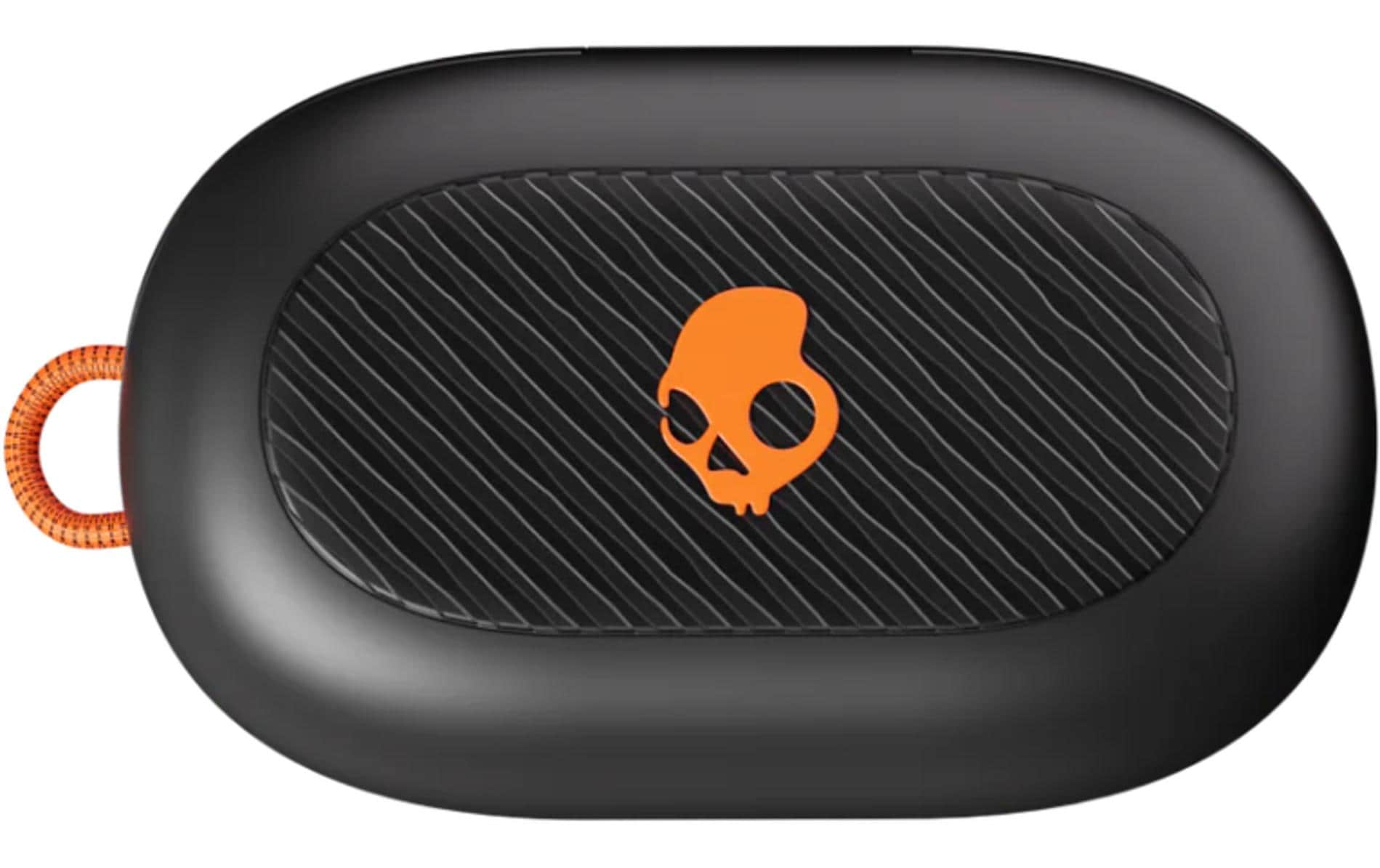 Skullcandy Push Play Active TWS In-Ear – Stereo, mit Ladecase, Schwarz/Orange, BT 5.3