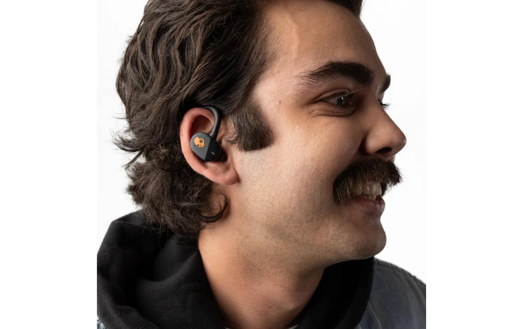 Skullcandy Push Play Active TWS In-Ear – Stereo, mit Ladecase, Schwarz/Orange, BT 5.3