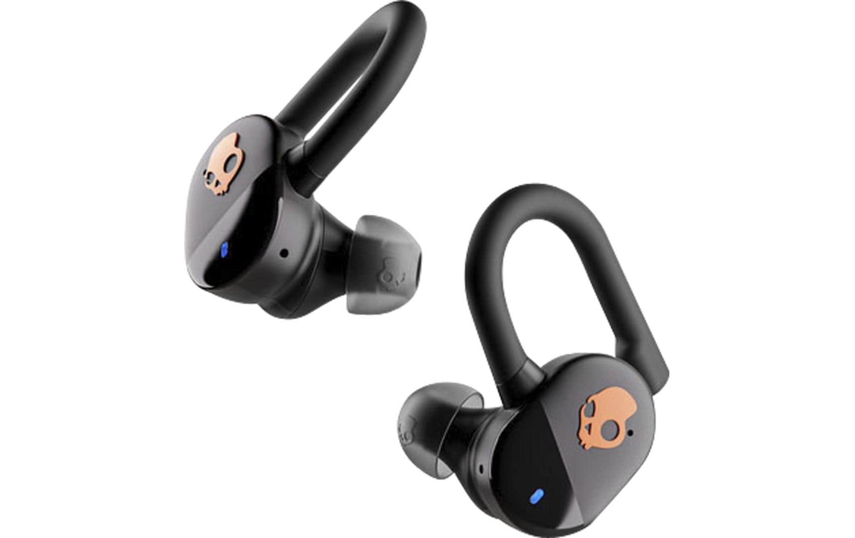 Skullcandy Push Play Active TWS In-Ear – Stereo, mit Ladecase, Schwarz/Orange, BT 5.3
