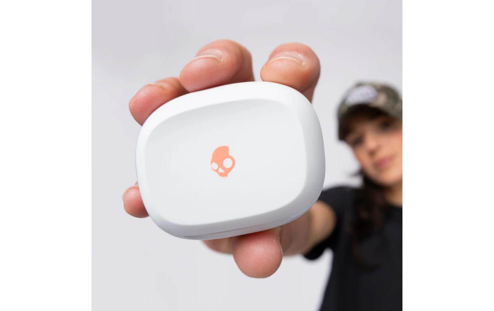 Skullcandy Smokin Buds TWS In-Ear – mit Ladecase, Weiss