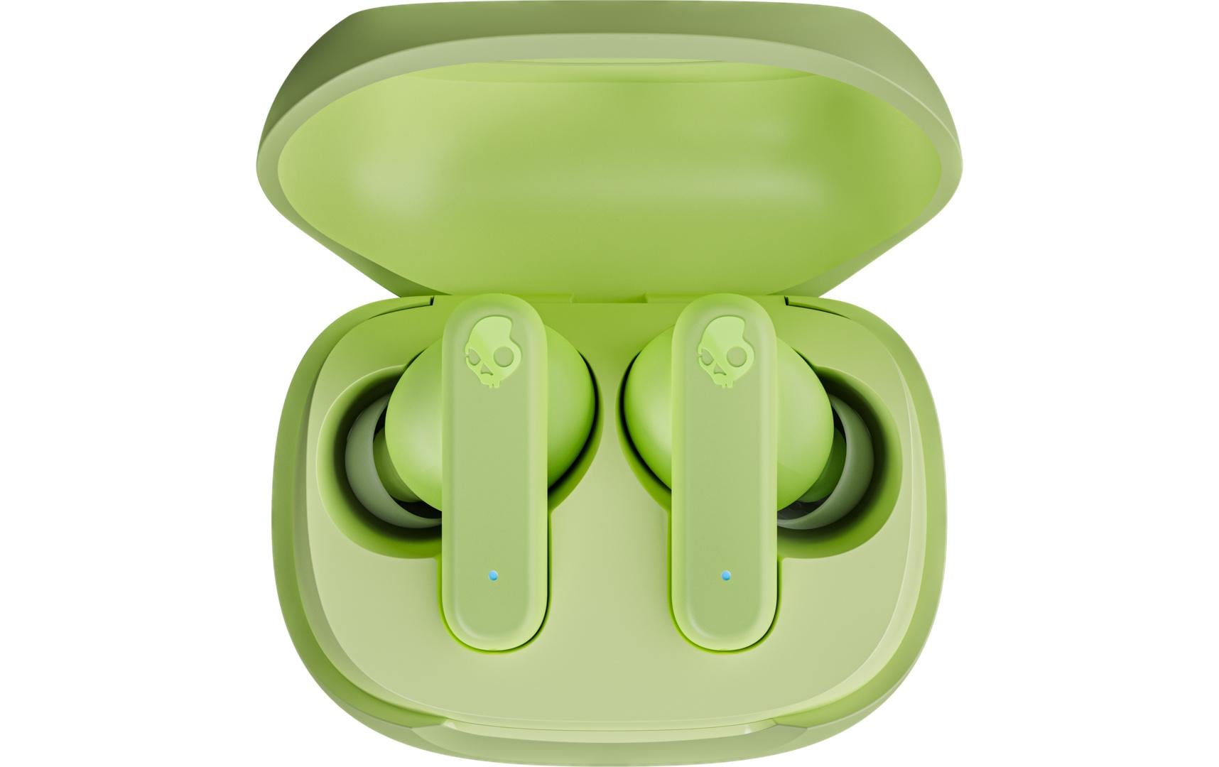 Skullcandy Smokin Buds TWS In-Ear – Stereo, mit Ladecase, Grün, BT 5.2
