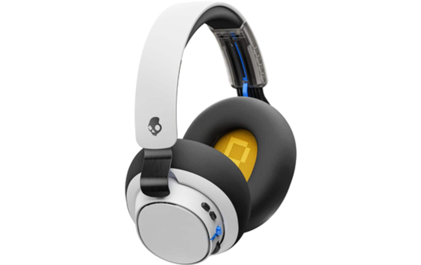 Skullcandy SLYR Pro – Over-Ear Gaming-Headset – Bluetooth, Boom-Mikrofon – Weiss – bis 24 h