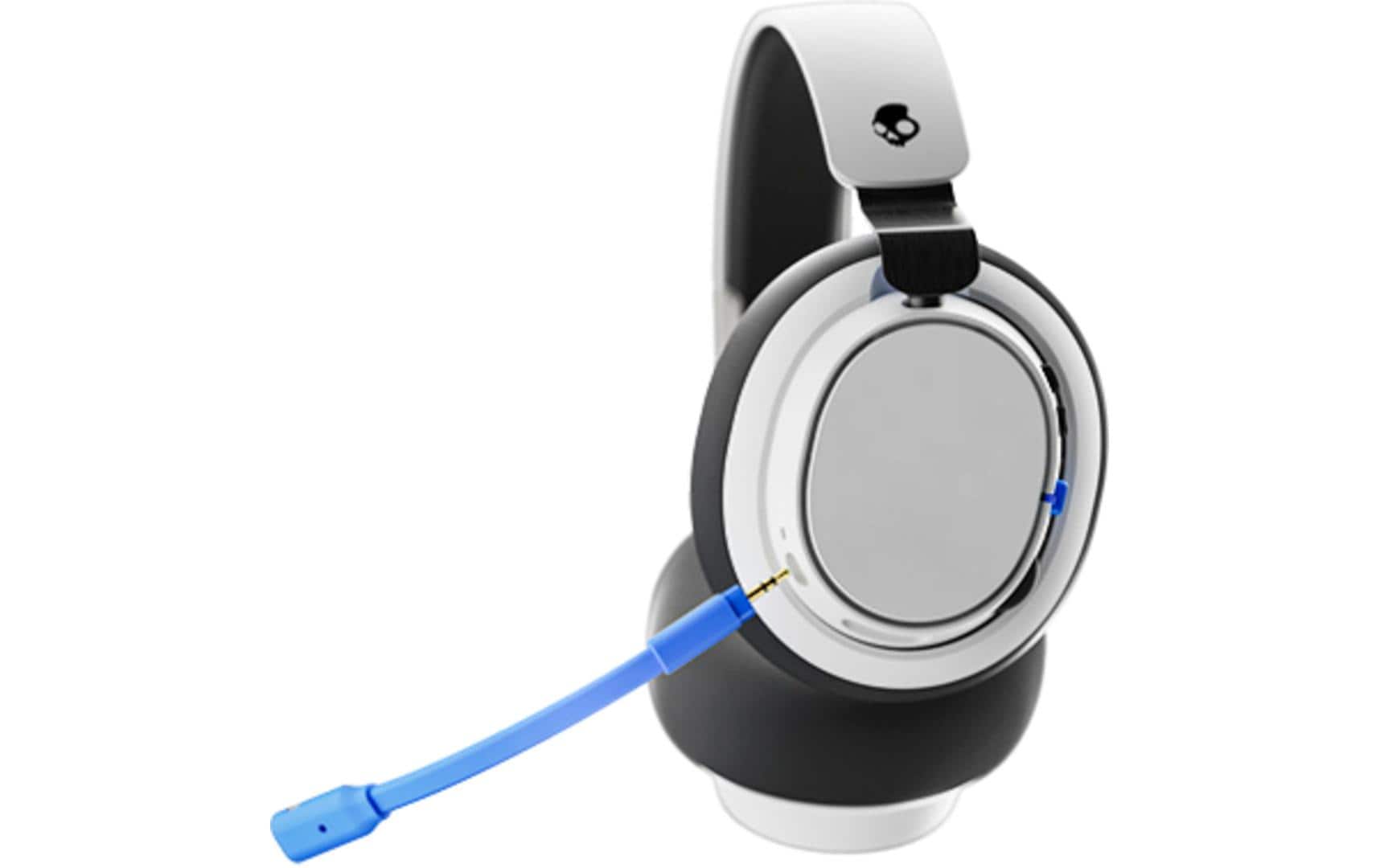 Skullcandy SLYR Pro – Over-Ear Gaming-Headset – Bluetooth, Boom-Mikrofon – Weiss – bis 24 h