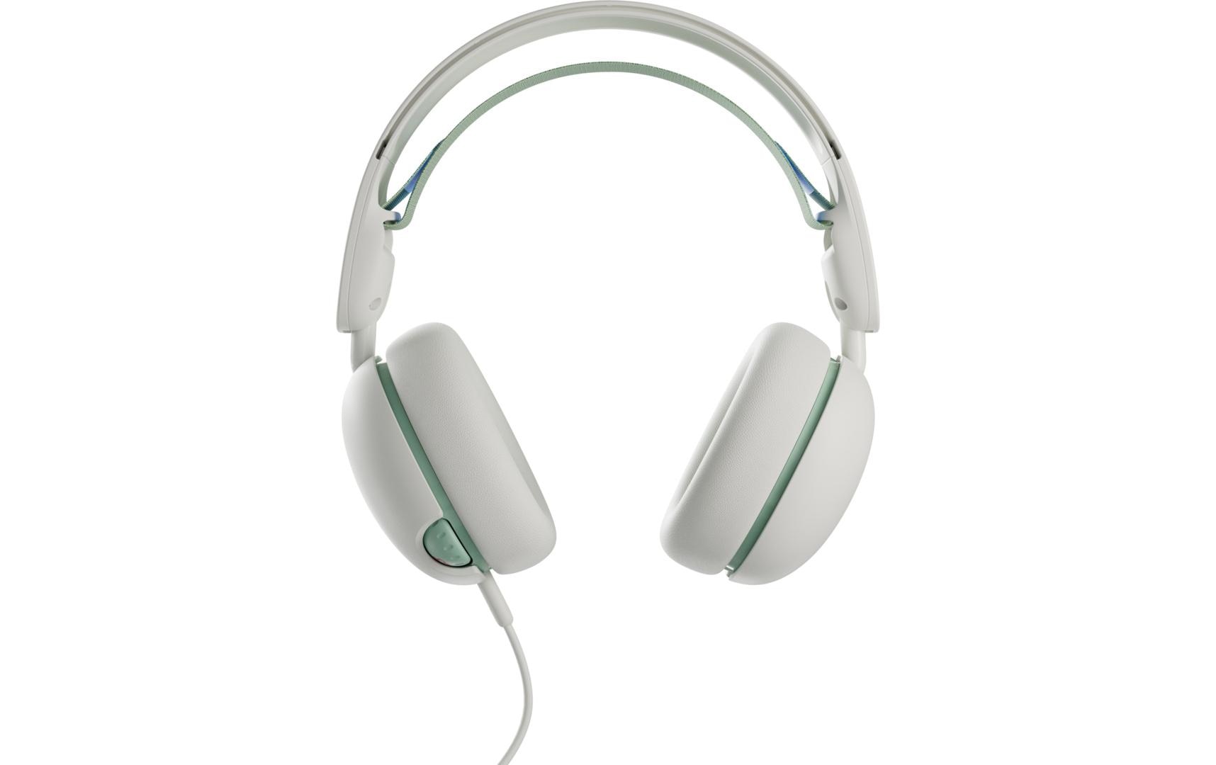 Skullcandy Groom Kids Kinderkopfhörer – Over-Ear, Kabelgebunden, 3,5 mm Klinke, 85 dB Lautstärkebegrenzung, Weiss