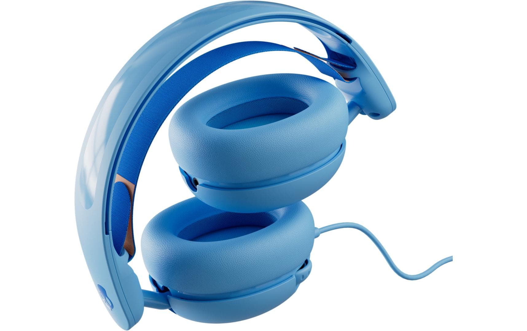 Skullcandy Groom Kids Kinderkopfhörer – Over-Ear, 3,5 mm Klinke, 85 dB Lautstärke-Limit, Blau