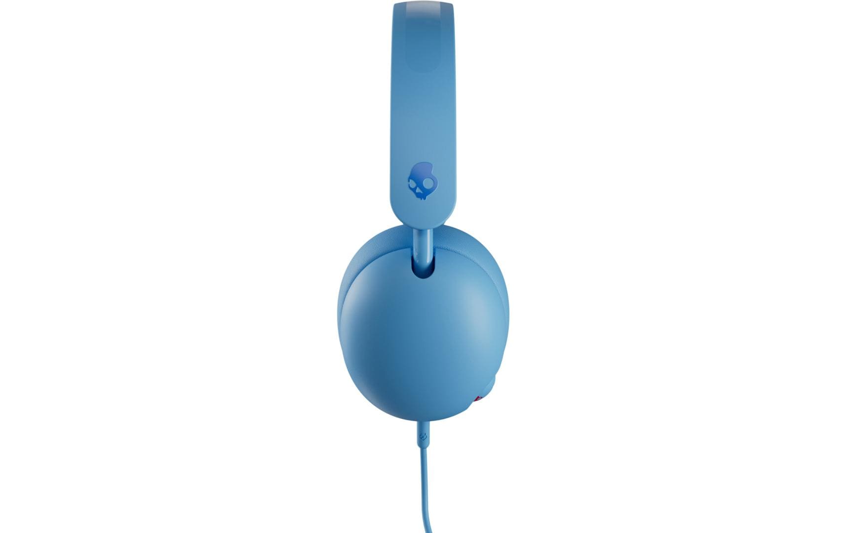 Skullcandy Groom Kids Kinderkopfhörer – Over-Ear, 3,5 mm Klinke, 85 dB Lautstärke-Limit, Blau