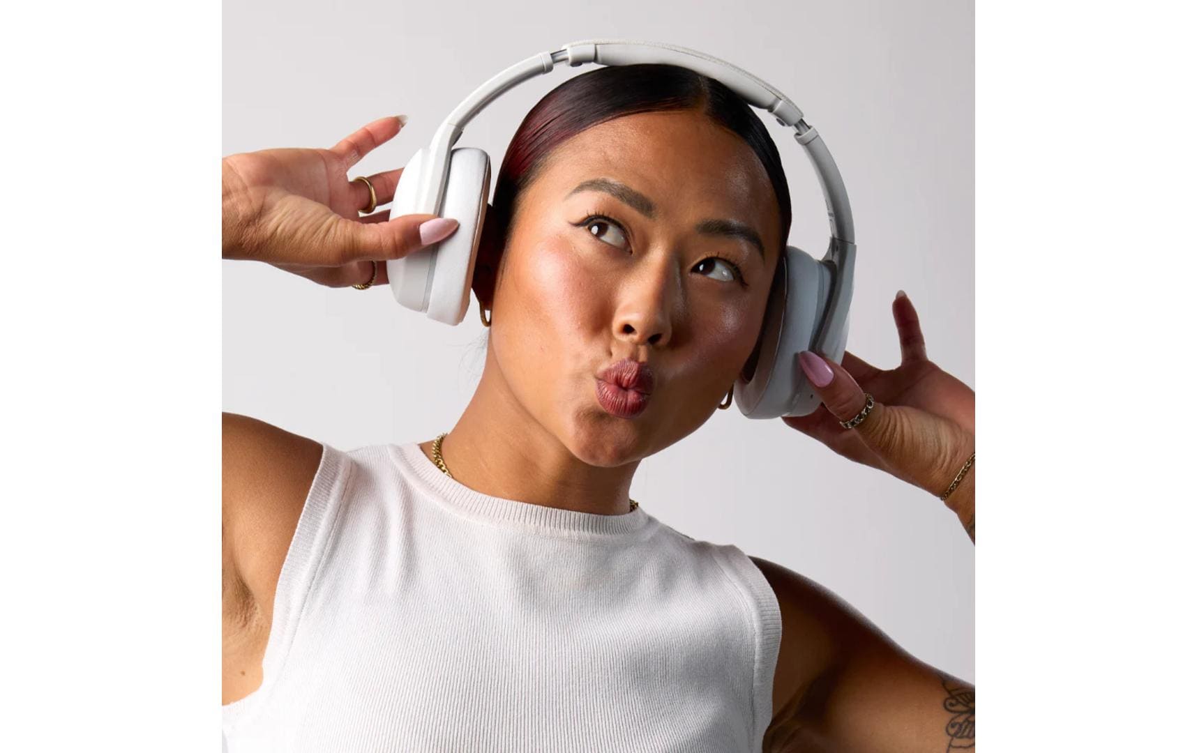 Skullcandy Crusher Evo – Over-Ear Bluetooth Kopfhörer – geschlossen – Weiss – bis 40 h