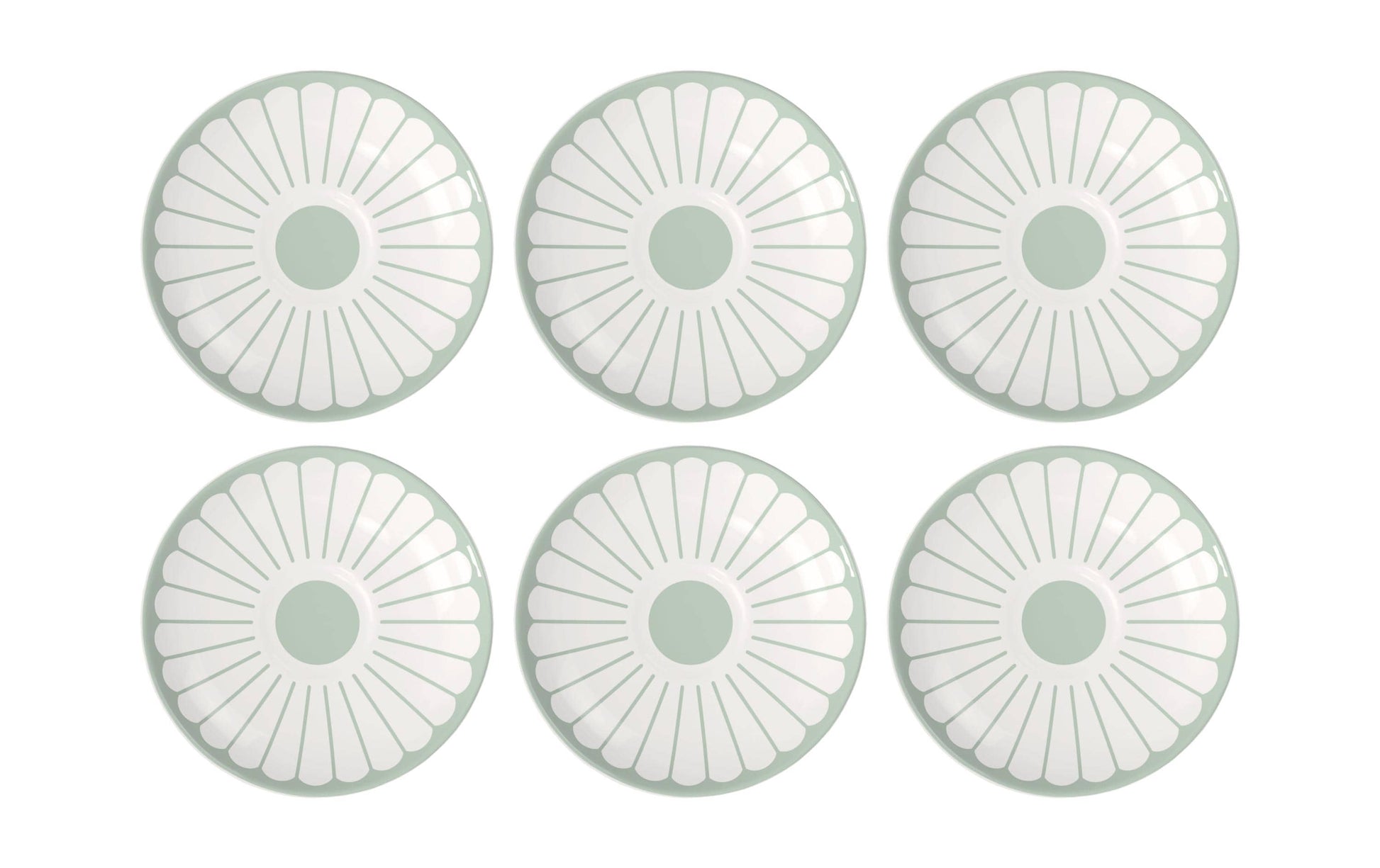 Villeroy & Boch Fleur Untertasse – Porzellan, grün