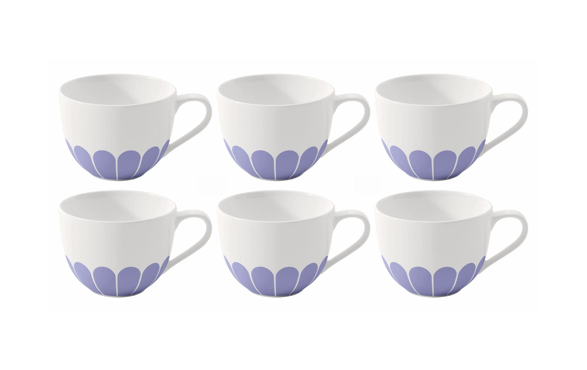 Villeroy & Boch Kaffeetasse – 0,16 l, Porzellan, blau, Henkel