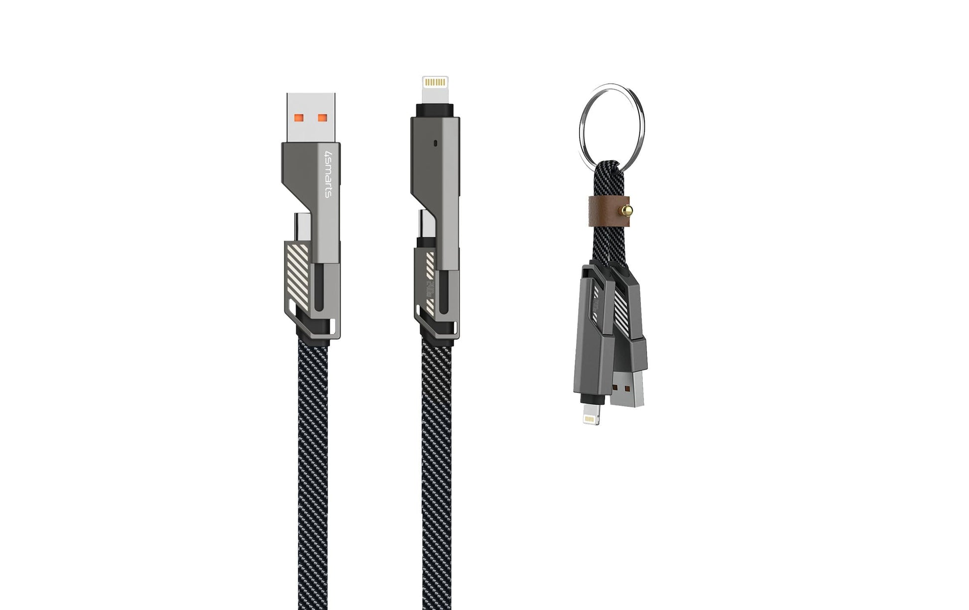4smarts USB-Kabel, USB-A zu USB-C, 1,5 m, USB 2.0, für Laptop, Nintendo Switch, Smartphone und mehr