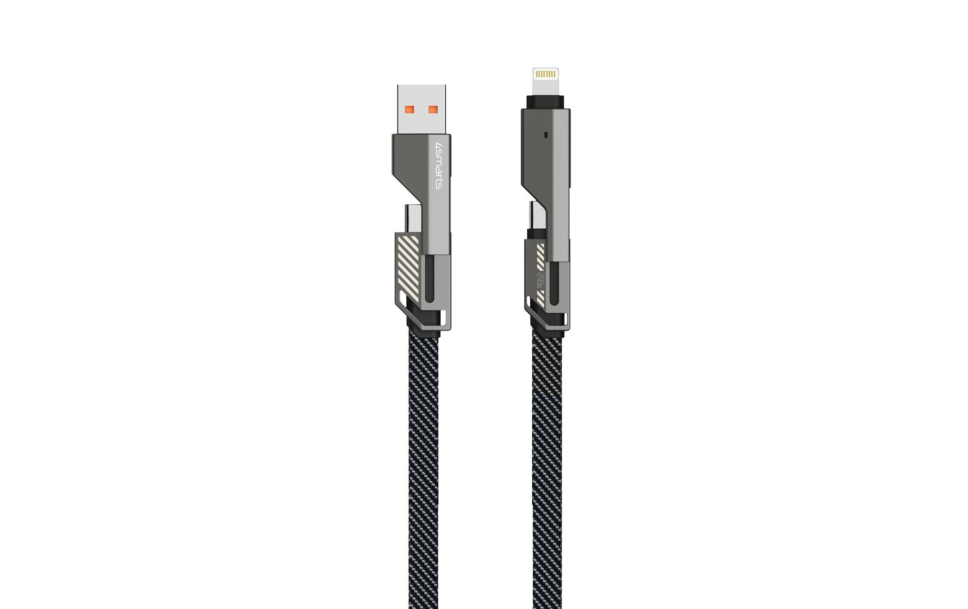 4smarts USB-Kabel, USB-A zu USB-C, 1,5 m, USB 2.0, für Laptop, Nintendo Switch, Smartphone und mehr