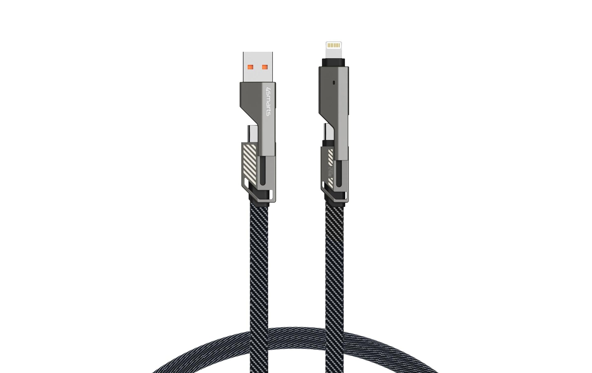 4smarts USB-Kabel, USB-A zu USB-C, 1,5 m, USB 2.0, für Laptop, Nintendo Switch, Smartphone und mehr