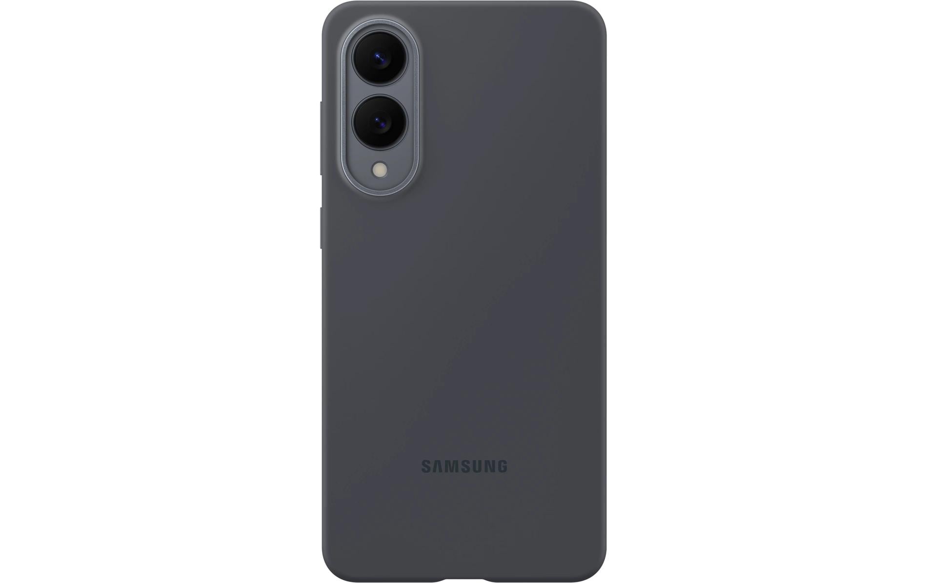 Samsung Backcover – für Samsung Galaxy S25 Edge, Silikon, Schwarz