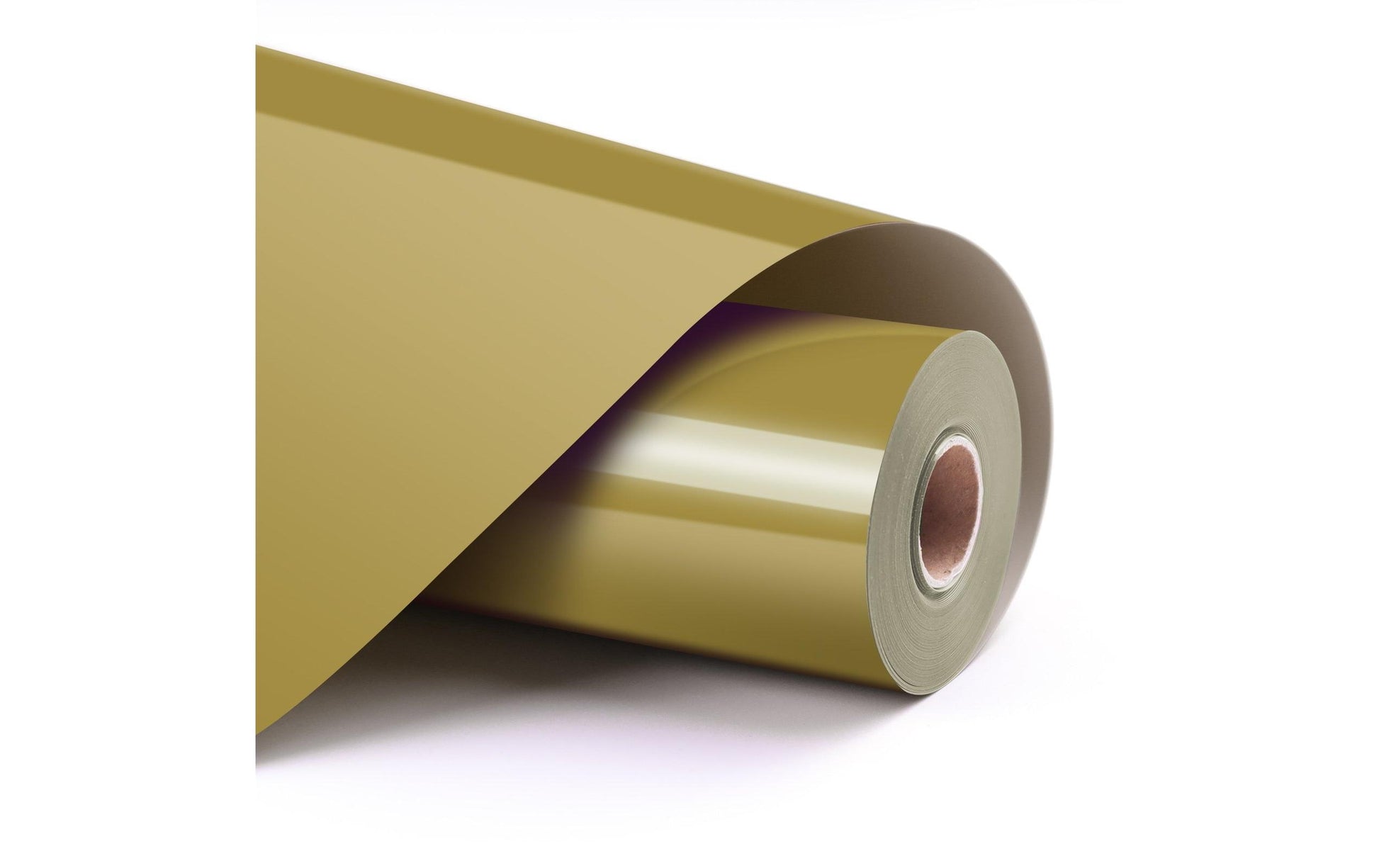 LOKLiK Aufbügelfolie (HTV), Gold, Glänzend, 30,5 cm × 1,8 m, 1 Rolle