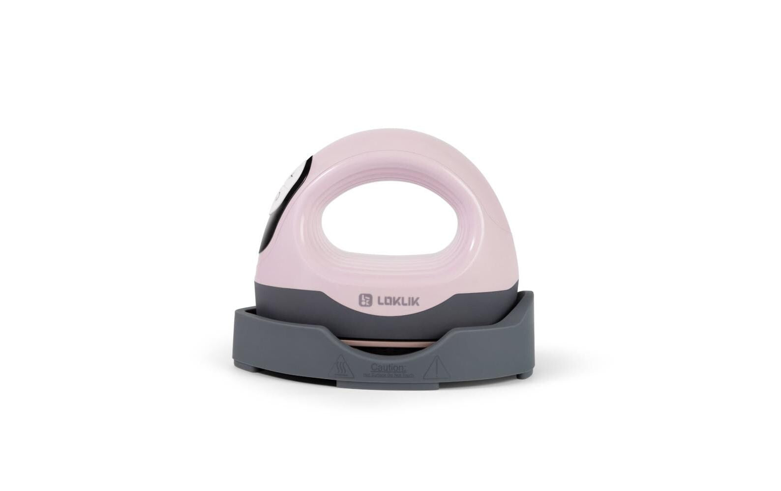 LOKLiK Transferpresse Mini 3, Heizplattengrösse 9,3 × 8 cm, Rosa