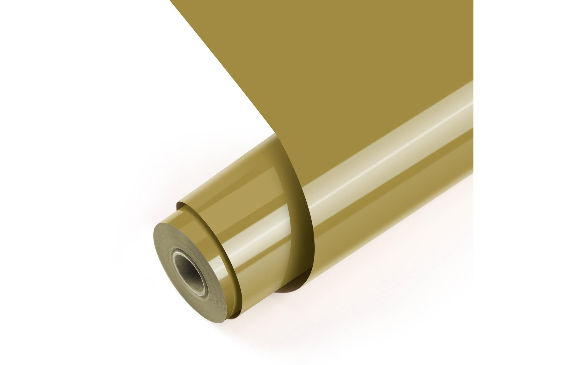 LOKLiK Aufbügelfolie (HTV), Gold, Glänzend, 30,5 cm × 1,8 m, 1 Rolle