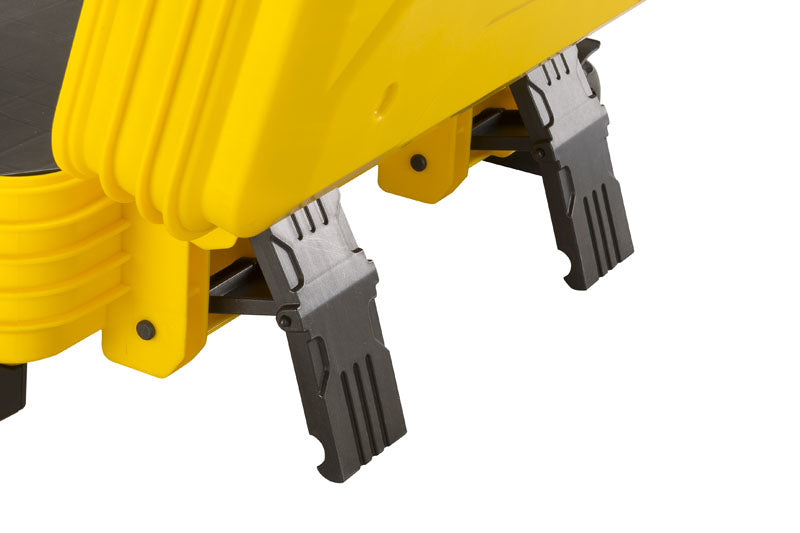 Stanley FatMax Werkzeugkoffer, 435 × 540 × 400 mm, Fiberglas, gelb, mit Trolley, Lenkrollen, Sperren, 1 Stück