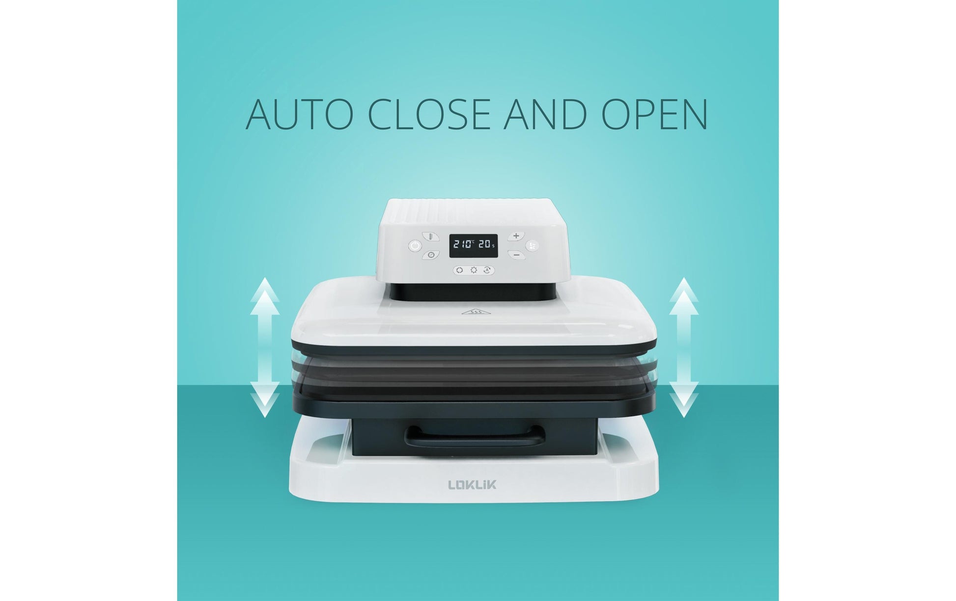 LOKLiK SG-RYJ-0049 Transferpresse – 380 × 380 mm – bis 210 °C – 1500 W