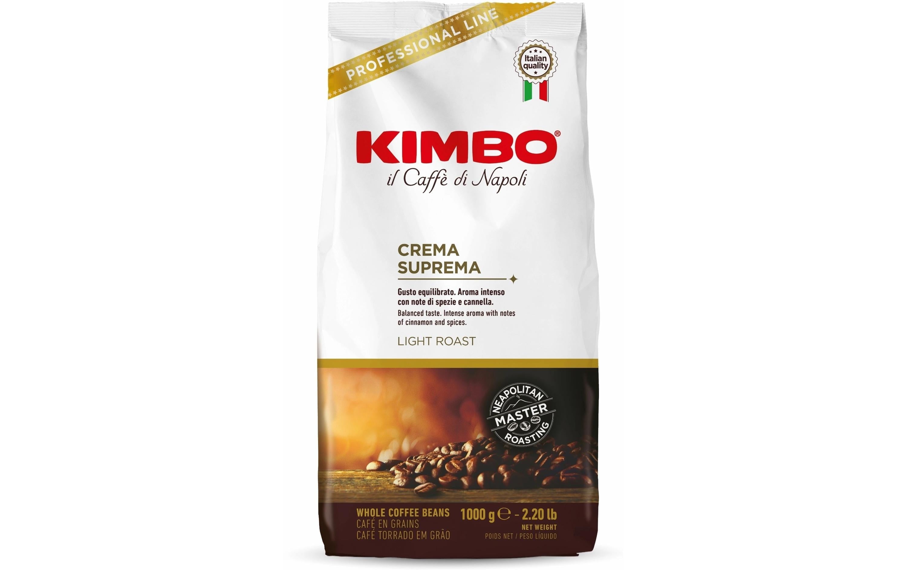 Kimbo Crema Suprema – Kaffeebohnen – Espresso, Arabica/Robusta, 1 kg