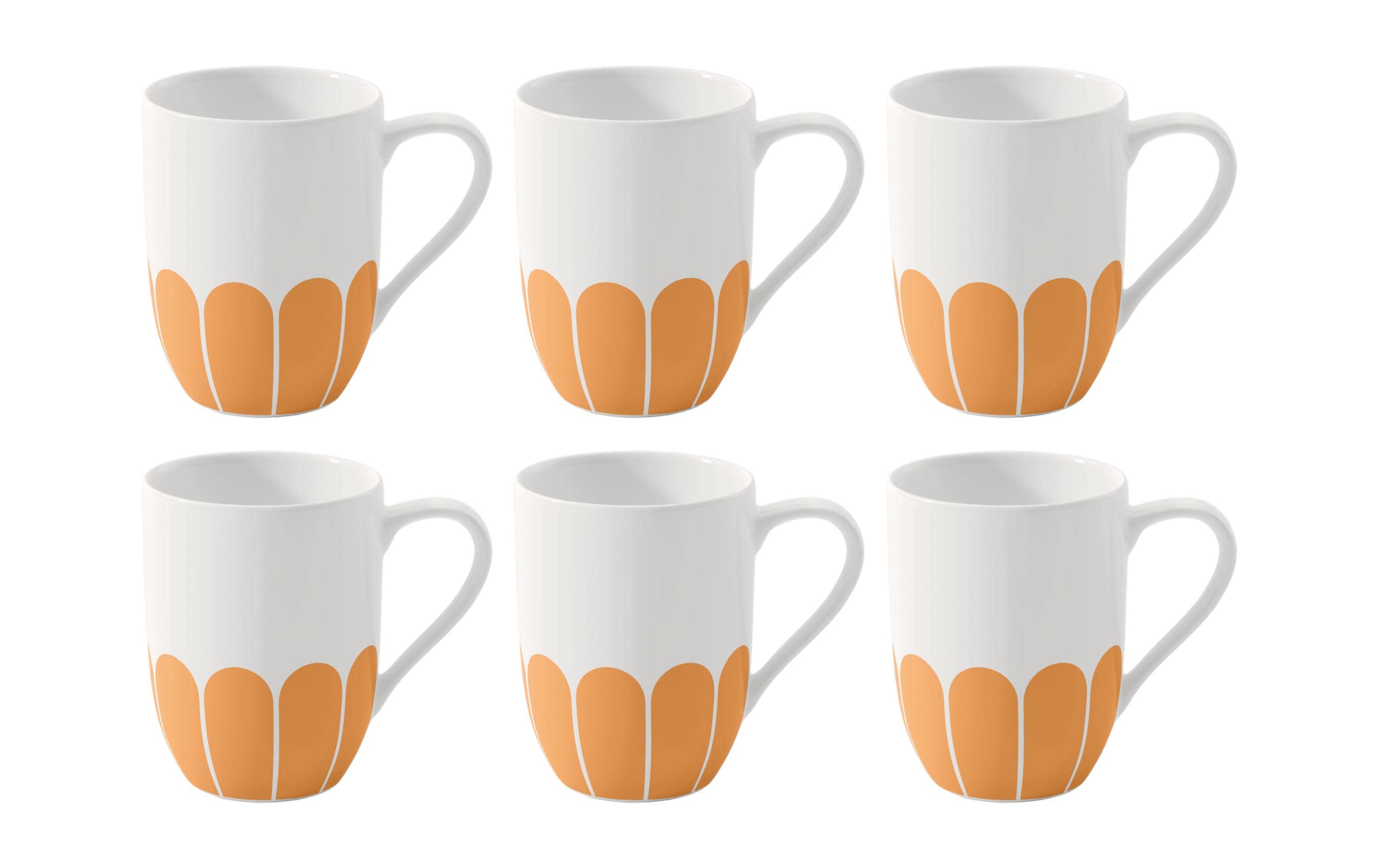 Villeroy & Boch Fleur Soleil Henkelbecher – Spülmaschinenfest, Gelb