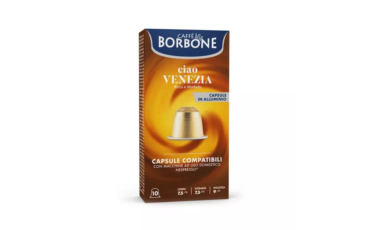 Borbone Ciao Venezia – Kapseln für Nespresso – Café Crème, 10 Kapseln