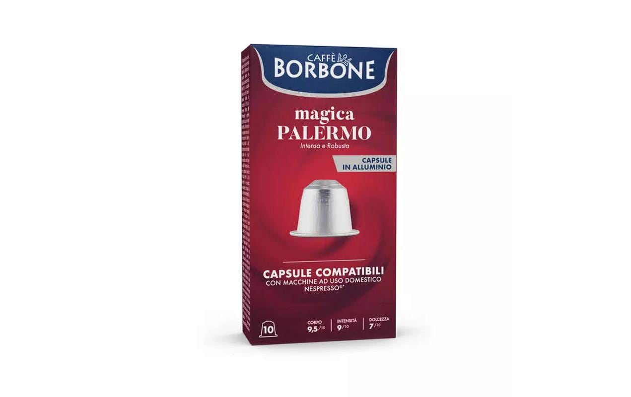 Borbone Magica Palermo – Kapseln für Nespresso – Espresso, 10 Kapseln