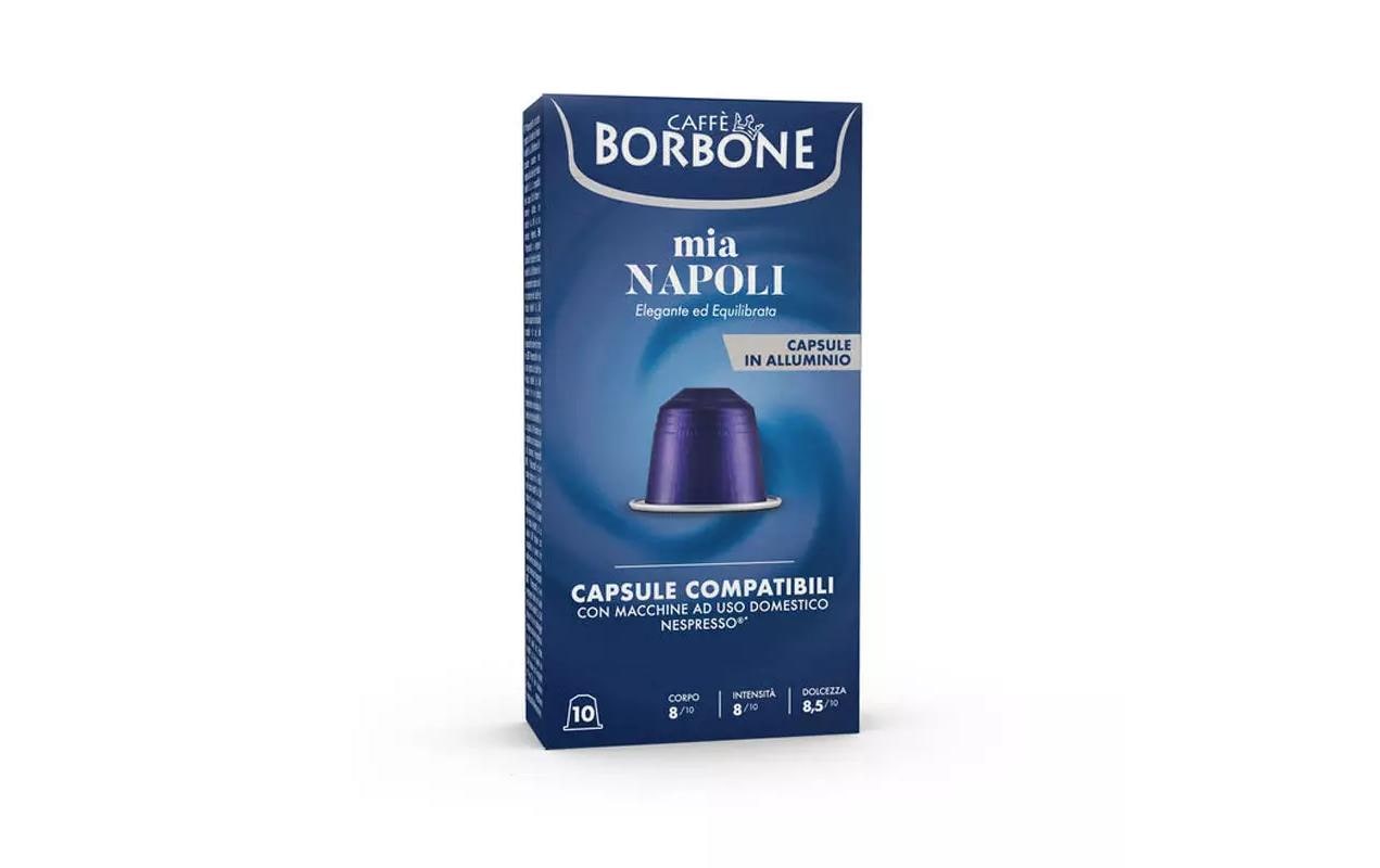 Borbone Mia Napoli – Kapseln für Nespresso – Espresso, 10 Kapseln