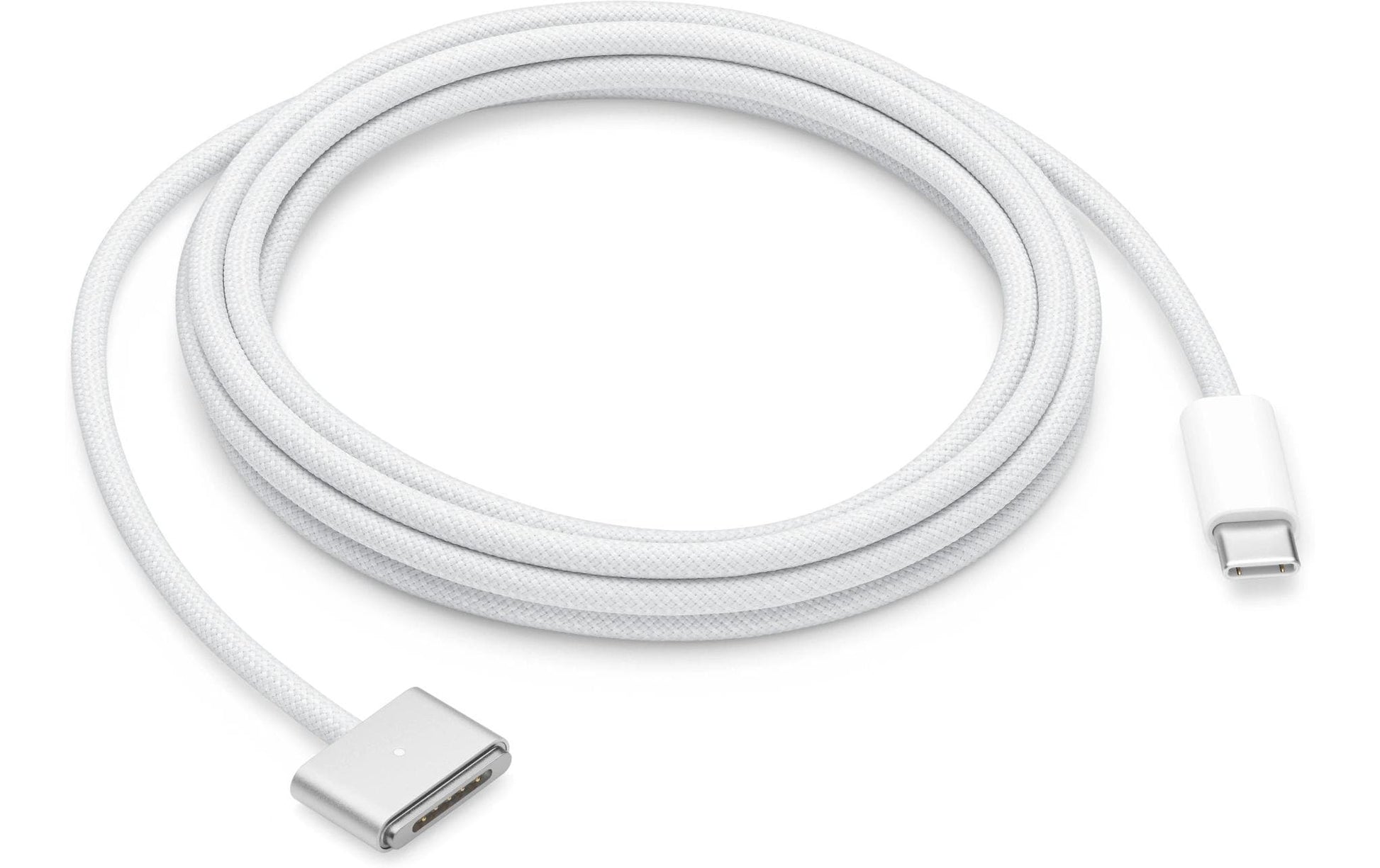Apple USB-C auf MagSafe 3 Kabel – 2 m – Magnetstecker, Schnellladung – Silber – für MacBook Air/Pro und mehr