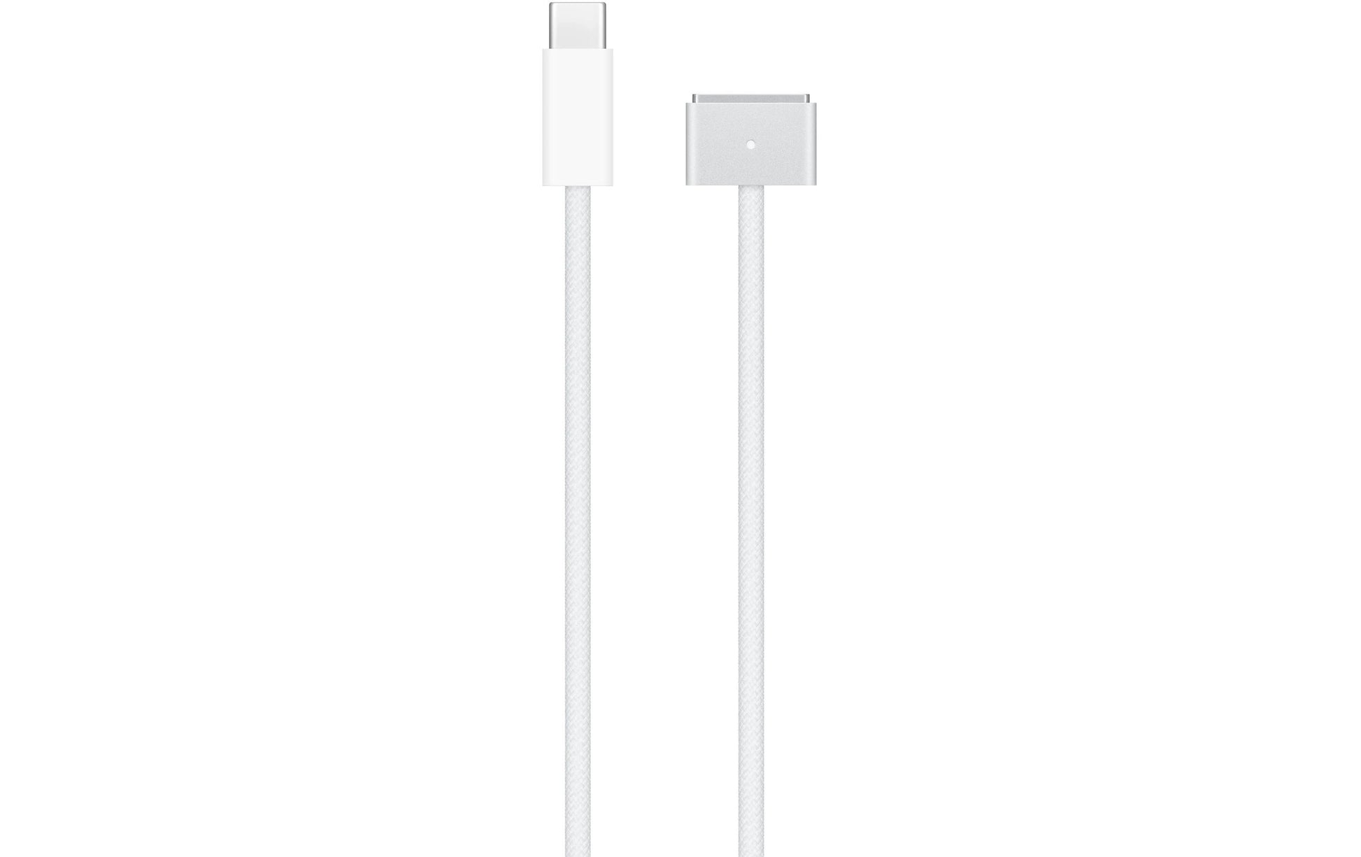 Apple USB-C auf MagSafe 3 Kabel – 2 m – Magnetstecker, Schnellladung – Silber – für MacBook Air/Pro und mehr