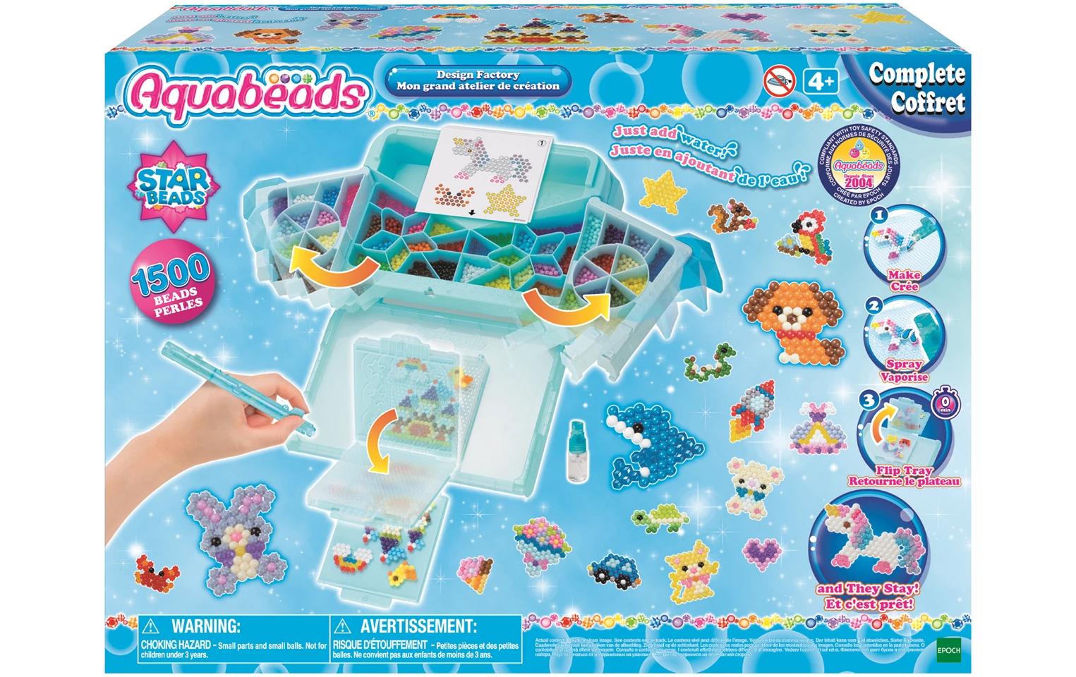 Aquabeads Designfabrik – Perlen-Set – ab 4 Jahren
