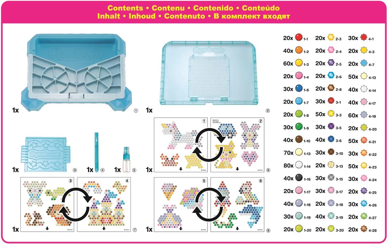 Aquabeads Designfabrik – Perlen-Set – ab 4 Jahren