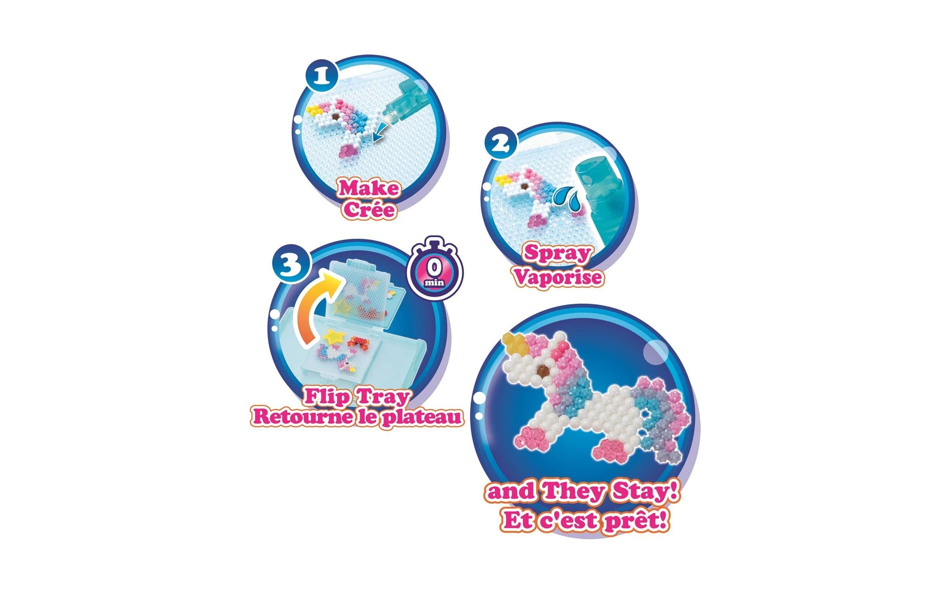 Aquabeads Designfabrik – Perlen-Set – ab 4 Jahren