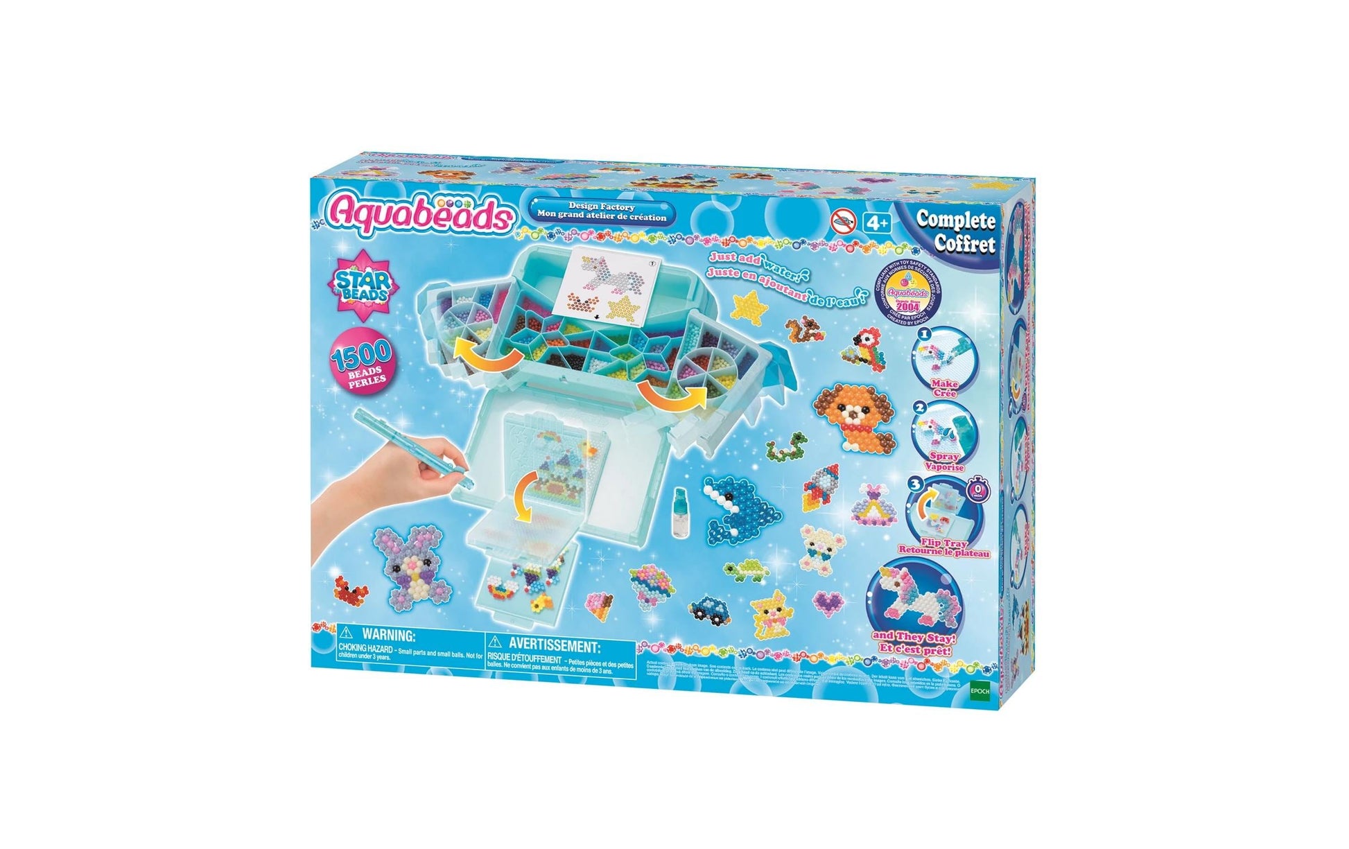 Aquabeads Designfabrik – Perlen-Set – ab 4 Jahren