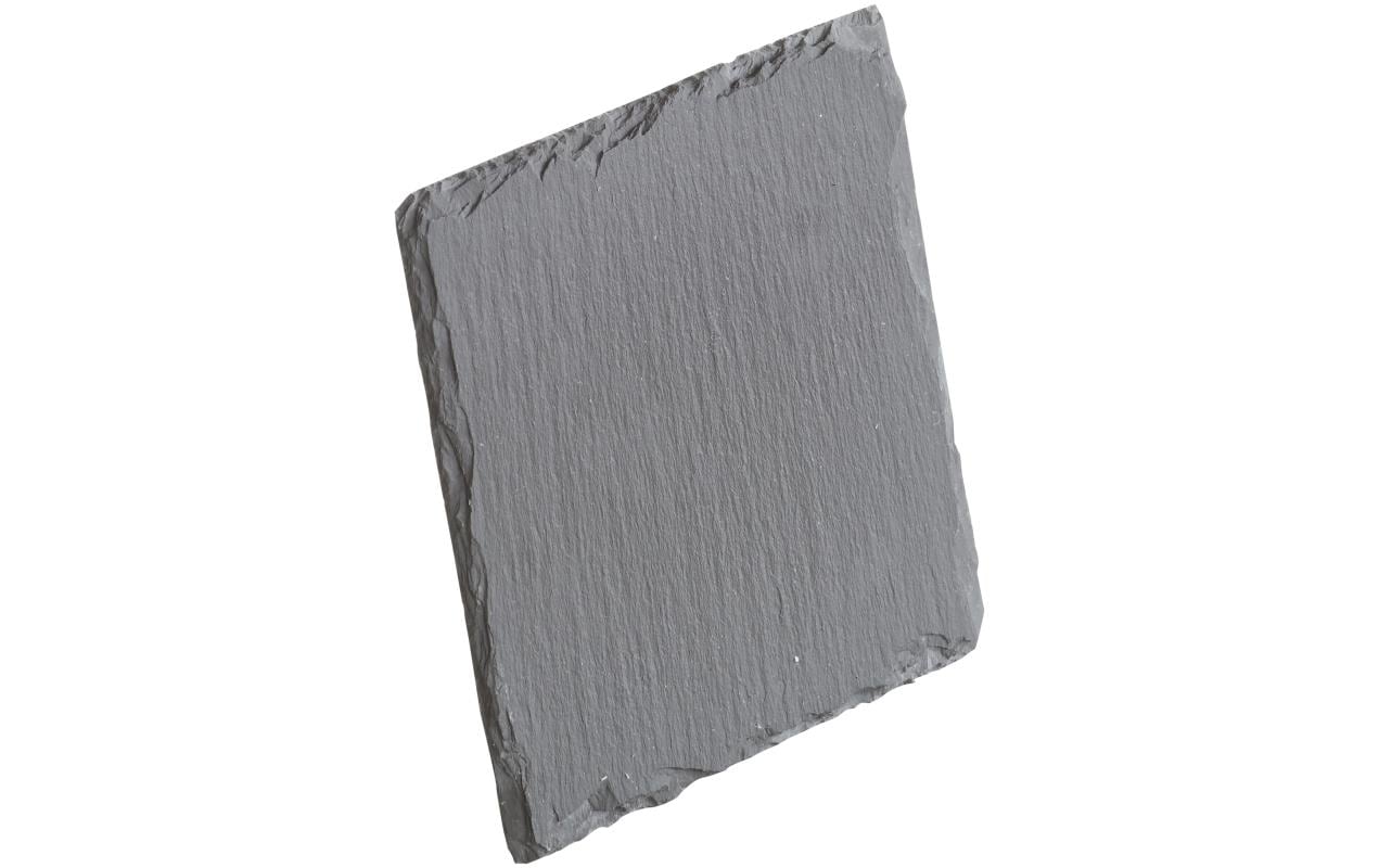 Balthasar Kerzenständer – Schiefer, Schwarz – 15 × 5 × 15 cm