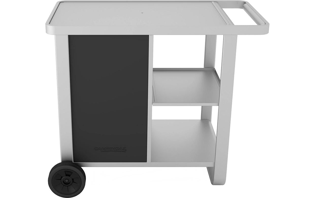 Campingaz Plancha Deluxe Trolley – silber – mit Lenkrollen