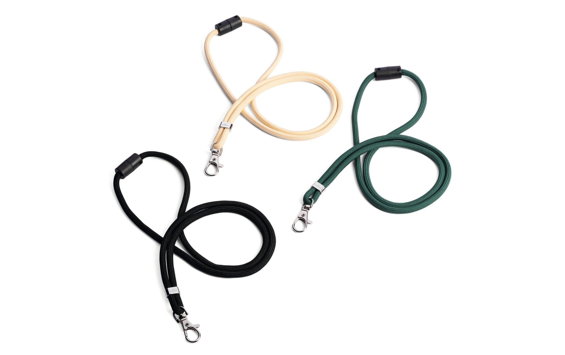 Durable Namensschild-Umhängeband – Karabiner – Band 46 cm – Grün, rPET – Pack à 1