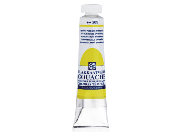 Talens Gouache – Zinnoberrot, 3 × 20 ml