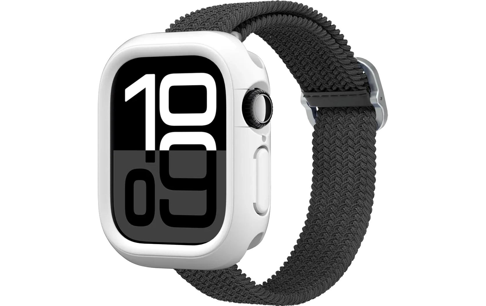 RhinoShield Apple Watch Series 10 42 mm – Hülle, Weiss, für Apple Watch