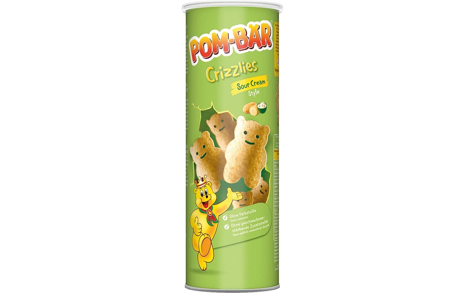 Pom-bär Crizzlies Chips – Sauerrahm – 150 g