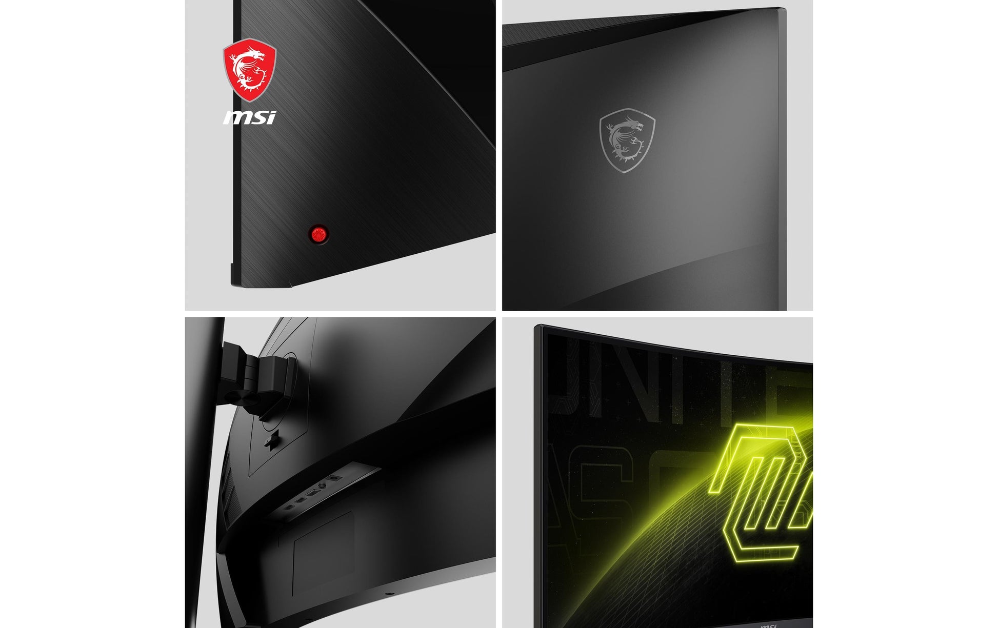 MSI MAG 345CQRDE – Monitor, 34", 3440 × 1440, VA, 180 Hz, 300 cd/m², Gebogen, USB-C, VESA 100 × 100, Schwarz