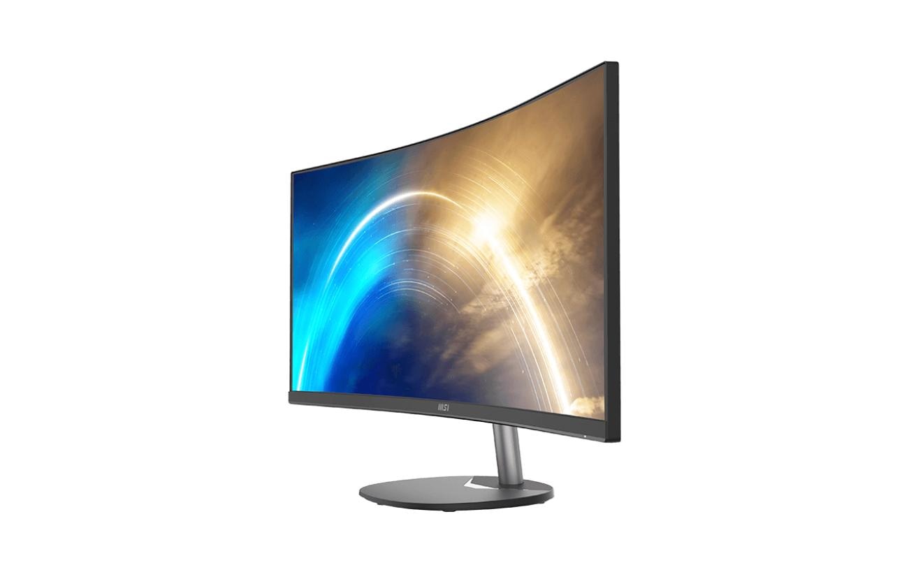 MSI PRO MP341CQDE – Monitor, 34", 300 cd/m², Integrierte Lautsprecher, AMD FreeSync, VESA 100 × 100, Schwarz