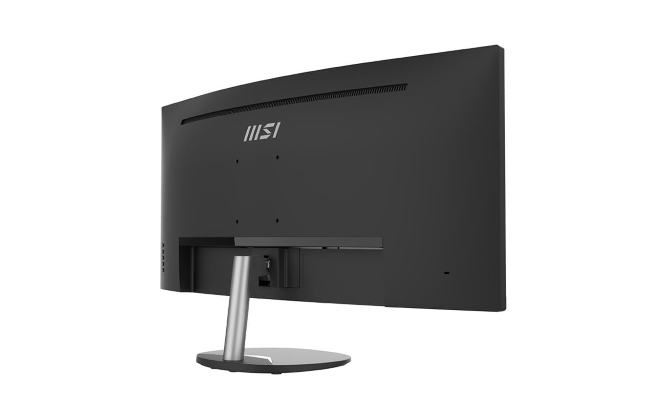 MSI PRO MP341CQDE – Monitor, 34", 300 cd/m², Integrierte Lautsprecher, AMD FreeSync, VESA 100 × 100, Schwarz